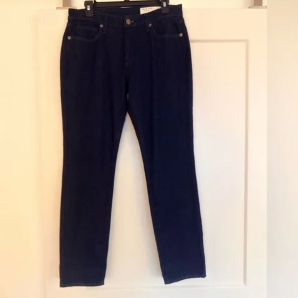 Rag & Bone Indigo Low-Rise Boyfriend Jeans